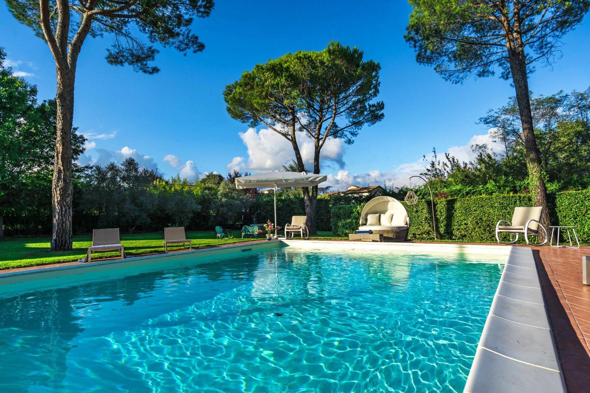 Villa Ines Charme Near Lucca Алтопашо Екстериор снимка